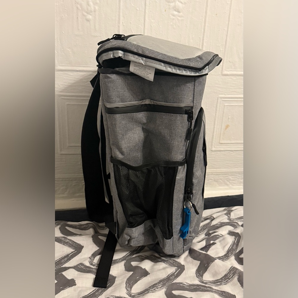 Gray and Blue Backpack - Picture 2 of 6